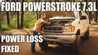 Ford Powerstroke 73L Diesel  Power Loss  Fixed [upl. by Cram]