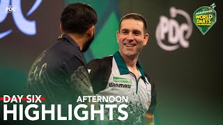 BATTLING BACK  Day Six Afternoon Highlights  202324 Paddy Power World Darts Championship [upl. by Cirtemed409]