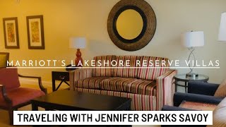 Marriott Lakeshore Reserve Unit Villa tour Studio 2 amp 3 bedrooms Grande Lakes by JW amp RITZ Orlando [upl. by Nonnaihr257]