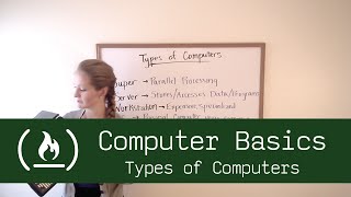 Computer Basics 8 Types of Computers [upl. by Rennerb]