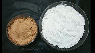 মাত্র ১০মিনিটে ২ ধরনের কেকের ক্রিম  Cake Decoration Cream Bangla  Whipped Cream Recipe in Bangla [upl. by Nimar]