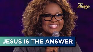 OfficialCeCeWinans  Jesus is the Answer Andrae Crouch cover  LIVE [upl. by Ause]