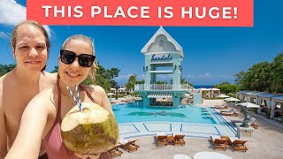 Sandals Ochi Full Tour  The Cheapest Sandals Resort [upl. by Hall683]