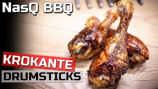 Krokante drumsticks van de barbecue  Hoe krijg je de lekkerste kippenpootjes [upl. by Romola]