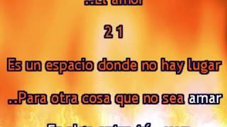 karaoke el amor jose luis perales [upl. by Aday]