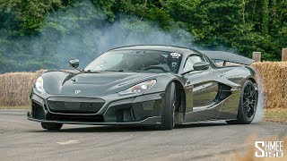 RIMAC NEVERA FULL SEND Insane Ride in the Worlds Fastest EV [upl. by Aihsemat22]