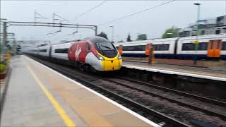 Rush Hour Trains at Watford Junction Feat 61306 Mayflower WCML 170519 [upl. by Ixel]