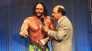 6 memorable quotMacho Manquot Randy Savage interviews [upl. by Enyrehtac462]