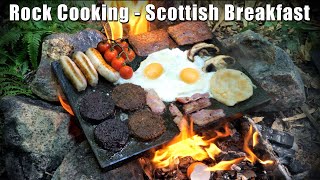 Scottish Breakfast Cooked on a Rock [upl. by Regen]