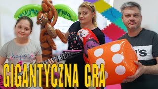 GIGANTYCZNA GRA PLANSZOWA 😱 SPECJAL NA 300000 SUBSKRYPCJI 😍 GIANT BOARD GAME CHALLENGE ❗ [upl. by Skinner]