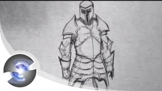 How to Draw Medieval Armour [upl. by Ali683]