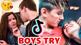 TikTok BOYS I TRIED TO KISS MY BESTFRIEND 😘💏💋 [upl. by Filippo]