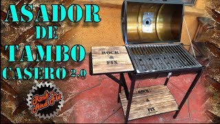 Como hacer un Asador de Tambo Casero [upl. by Mali]