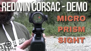 RedWin Corsac 1x18 Micro Prism  Range Demo [upl. by Maletta956]