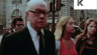 A Walk in 1970s Piccadilly Circus London [upl. by Vokaay]