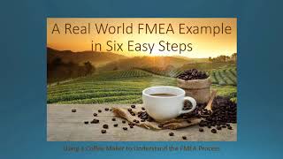 A Real World FMEA Example in 6 Easy Steps [upl. by Rebmik]