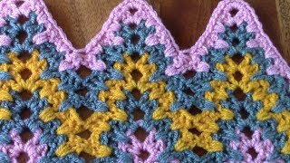 Haken  tutorial 318 zigzagpatroon [upl. by Ebbie]