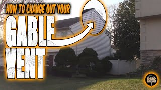 How to change out your gable vent [upl. by Epstein27]