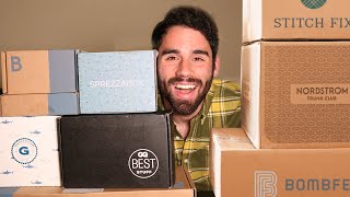 I Bought Every Mens Subscription Box So You Dont Have To [upl. by Alludba926]