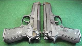 Beretta 92FS vs M9 [upl. by Haodnanehs]