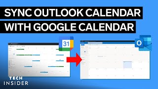 How To Sync Outlook Calendar With Google Calendar [upl. by Nanyt]