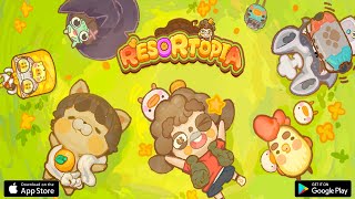 Resortopia  iOSAndroid Gameplay [upl. by Eiral]