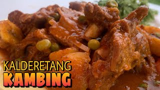 KALDERETANG KAMBING  EASY AND SIMPLE TO FOLLOW  KANDING RECIPE  Tambayan Cooking Lutong Bahay [upl. by Jerrilee]