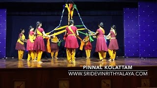 An Excerpt from Pinnal Kolattam  Traditional Tamilnadu Folk  Sridevi Nrithyalaya  Bharathanatyam [upl. by Juan]