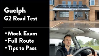 Guelph G2 Road Test  Full Route amp Tips on How to Pass Your Driving Test [upl. by Artened]