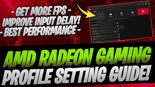 🔧AMD Radeon Control Panel Ultimate Guide For GAMING amp Performance [upl. by Birgitta]