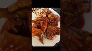 Easy Sweet and Sour Chicken Wings [upl. by Stoeber]