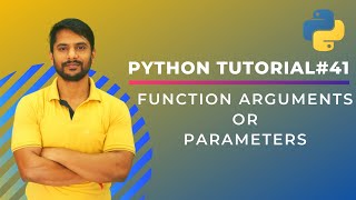 Function Parameters  Arguments in Python  In Hindi [upl. by Ulberto34]