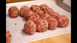 How to make classic Italian Meatballs [upl. by Hardigg519]