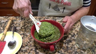 Italian Grandma Makes Fresh Basil Pesto [upl. by Curzon358]