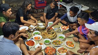 PULAU ANGKER musim BADAI CUACA BURUK Stok Ikan dan sayur tersedia di alam part6 [upl. by Shawna]