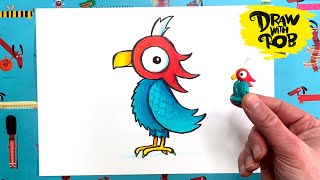 DrawWithRob SPECIAL EDITION Parrot [upl. by O'Donoghue]