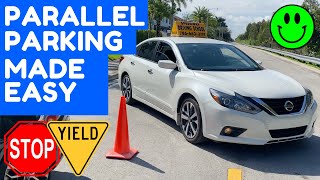 HOW TO PARALLEL PARK FOR BEGINNERS PARALLEL PARKING [upl. by Frye507]