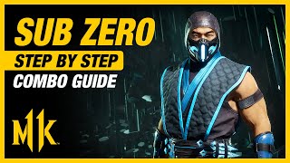 SUB ZERO Combo Guide  Step By Step  Tips amp Tricks [upl. by Nnylirehs461]