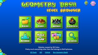 How I Made a Geometry Dash Website [upl. by Elocel701]