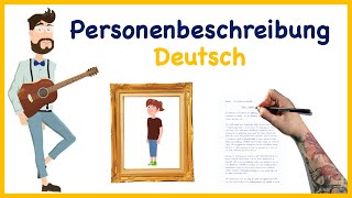 Personenbeschreibung  kurz amp knackig  Deutsch [upl. by Cristine]