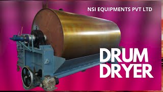 drum dryer 3 [upl. by Annairba]