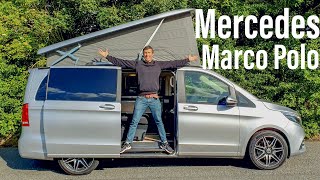 This £70K Mercedes Marco Polo is the ultimate luxury camper van REVIEW [upl. by Ellerol130]