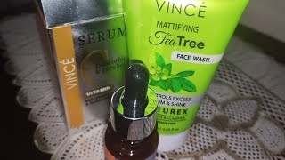 Vince serum tea tree face wash [upl. by Noiraa]