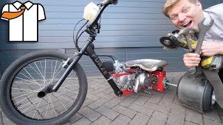 Make a Motorised Drift Trike with Basic Tools [upl. by Attaymik114]