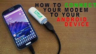 HOW TO CONNECT YOUR USB INTERNET MODEM TO YOUR ANDROID DEVICE  PPP WIDGET 2  DIGI MOBIL NET [upl. by Ardnas]