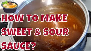 SWEET AND SOUR SAUCE  SECRET RECIPE [upl. by Sivert]