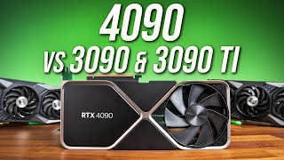 RTX 4090 vs 3090 amp 3090 Ti 25 Games at 4K 1440p amp 1080p [upl. by Nairrod]