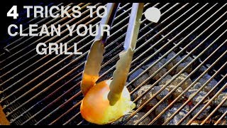 4 Tricks To Clean Your Grill Grates [upl. by Colette]