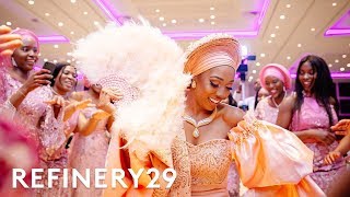 This Traditional Nigerian Wedding Is So Beautiful  World Wide Wed  Refinery29 [upl. by Grindle]