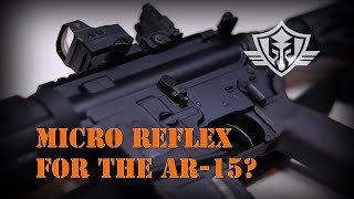 Micro Reflex Sights on an AR15 for Home Defense Does Size Really Matter [upl. by Nido]